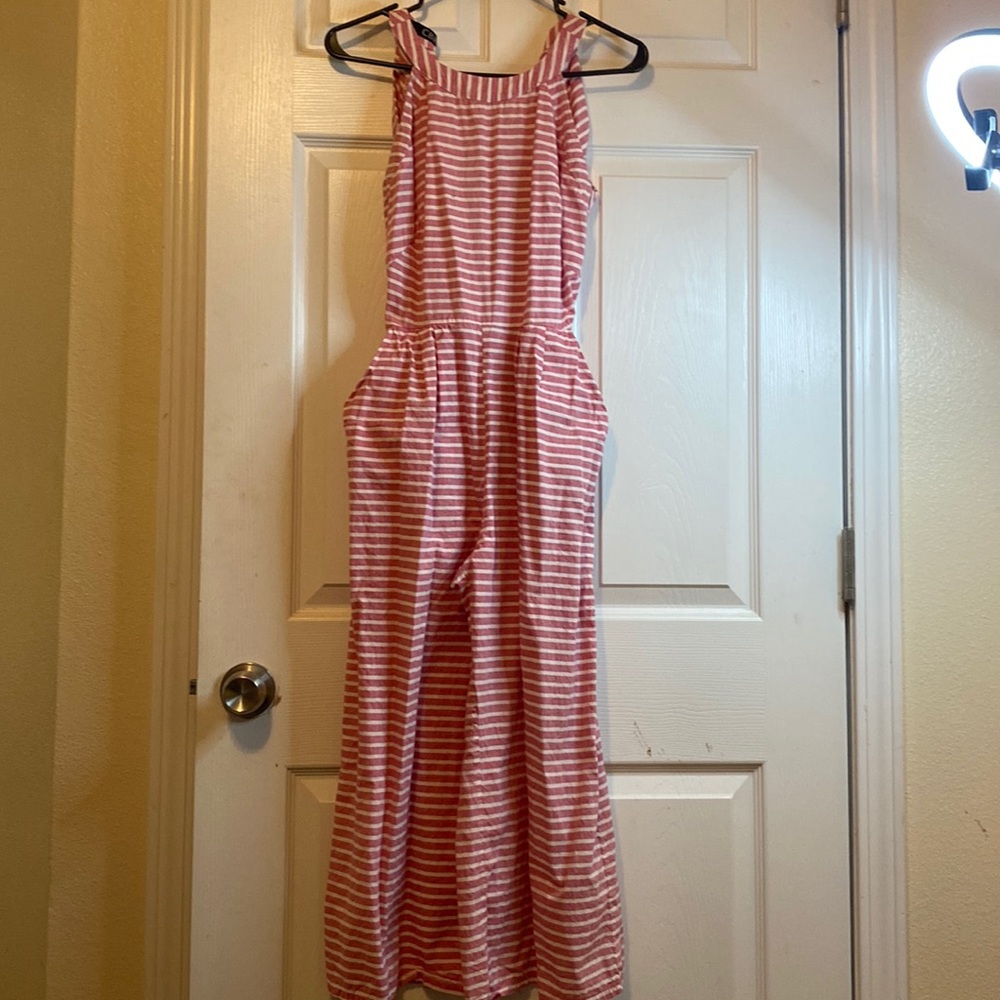 Wide leg jumper with pockets